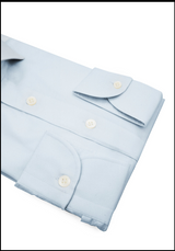 Camicia Business Cotone Zeus Bianca/Azzurra