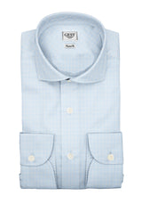 Camicia Needle Azzurra A Quadri