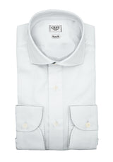 Zephir White Linen Voile Shirt