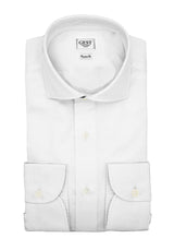 Camicia Teti in Misto Lino Bianca