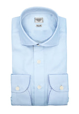Comfort Shirt TP2 Stretch Poplin Light Blue