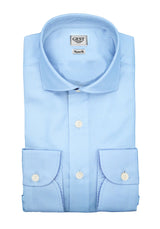 Comfort Shirt TP2 Stretch Poplin Aqua Blue