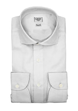 Camicia Piumino In Pregiato Cotone Egiziano Viola Chiaro