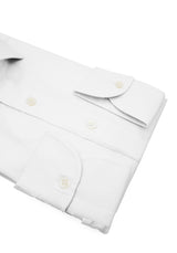 Camicia Teti in Misto Lino Bianca