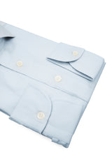 Blue Zephir Cotton Business Shirt