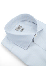 Camicia Needle Azzurra A Quadri