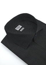 Business Shirt Gaia Stretch Poplin Black
