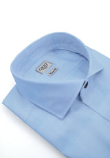 Business Comfort Shirt TP2 Stretch Poplin Royal Blue