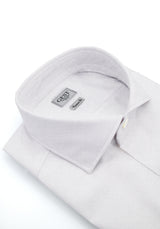 Camicia Piumino Twill In Pregiato Cotone Egiziano Giza 87 Viola