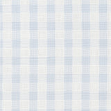 Camicia Duke Cotone Bouclé a Quadri Azzurro e Blu