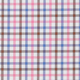 Zephir Cotton Shirt with Pink Blue Brown Checks