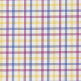 Purple Blue Yellow Zephir Cotton Shirt