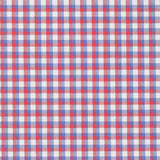 Blue Red Zephir Checked Cotton Shirt