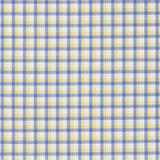 Zephir Cotton Shirt with Light Blue Yellow Checks