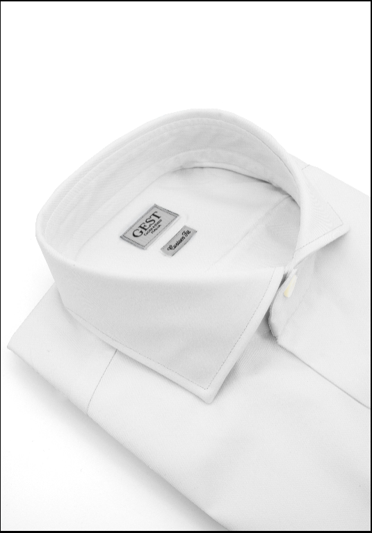 Camicia Business Cotone Zeus Bianca/Azzurra