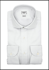 Camicia Business Cotone Zeus Bianca/Azzurra