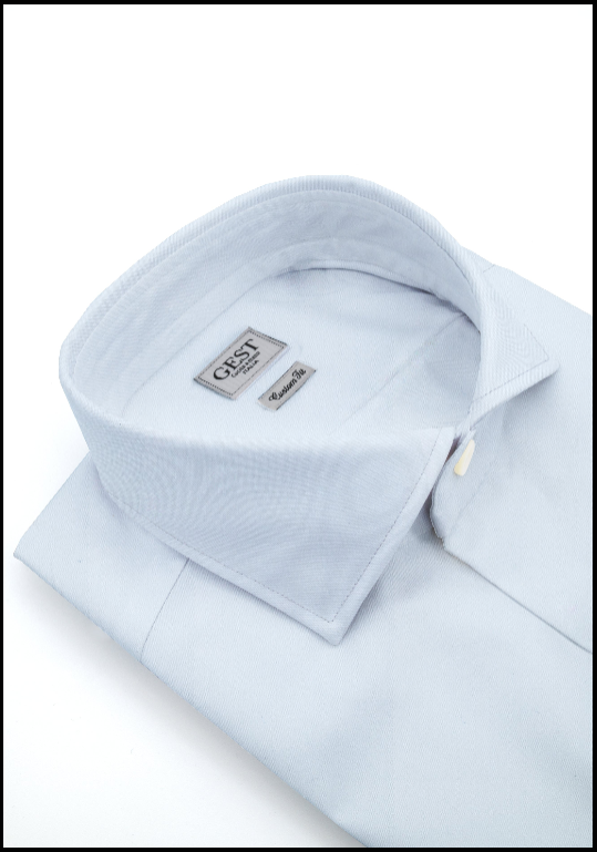 Camicia Business Cotone Zeus Bianca/Azzurra