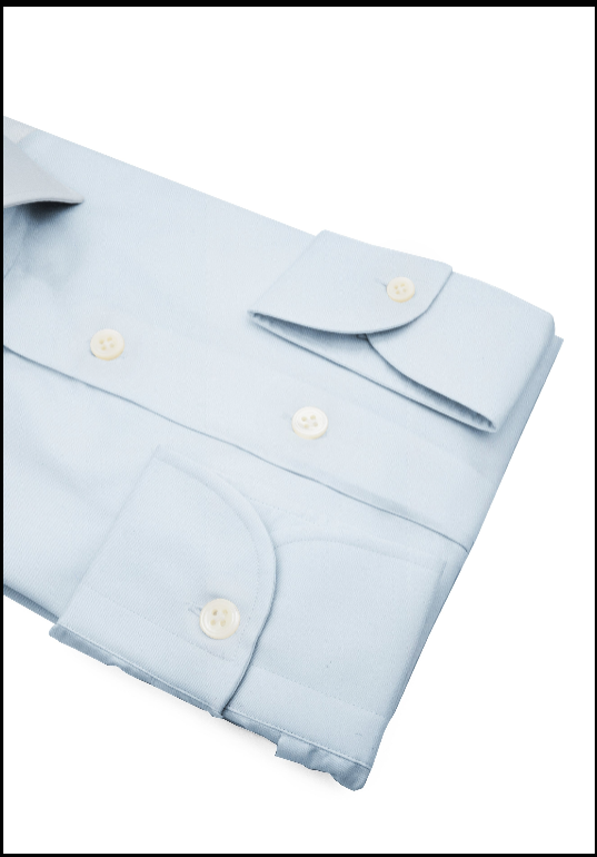 Camicia Business Cotone Zeus Bianca/Azzurra