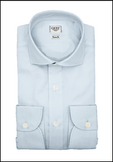 Camicia Business Cotone Zeus Bianca/Azzurra
