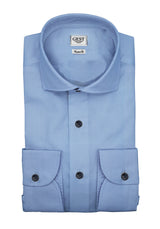 Comfort Shirt TP2 Stretch Poplin Royal Blue