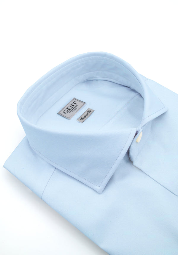 Comfort Shirt TP2 Stretch Poplin Light Blue