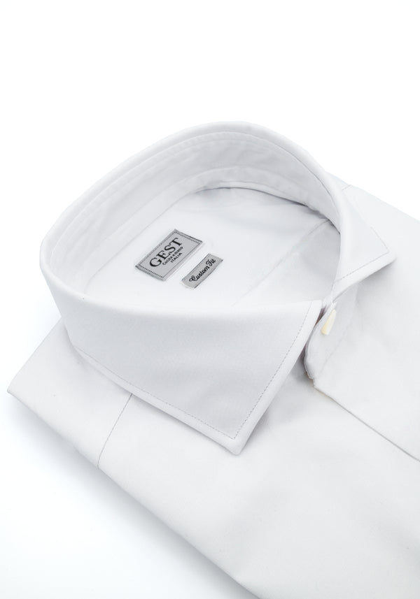 Comfort Shirt TP2 Stretch Poplin White