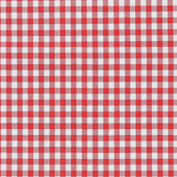 Zephir Checked Red Cotton Shirt